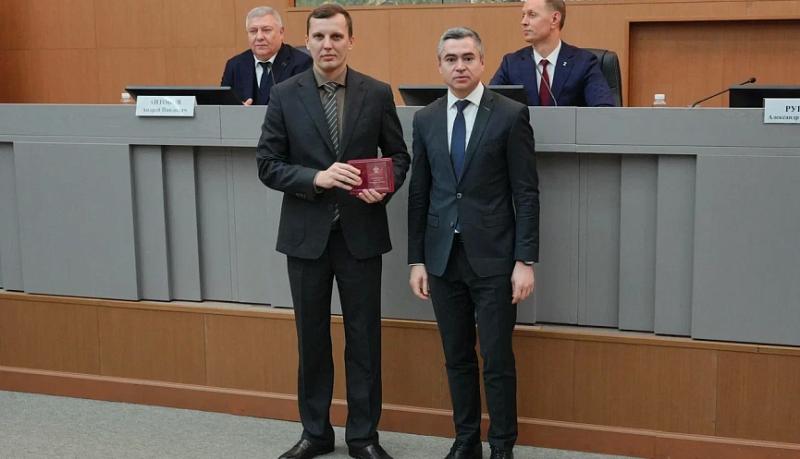 Глава Центрального района Новороссийска получил высокую краевую награду