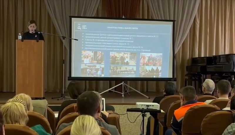 Глава Восточного района Новороссийска отчиталась о проделанной за 2025 год работе