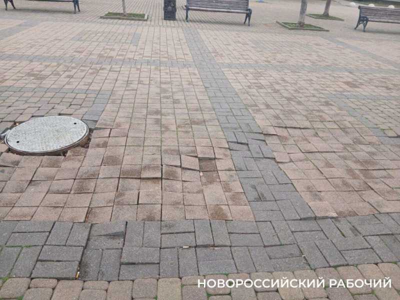 Голуби, аллея, дорога к храму &ndash; в зимние дни жители Новороссийска выходят на бульвар