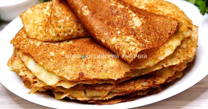 Капустные блины с начинкой