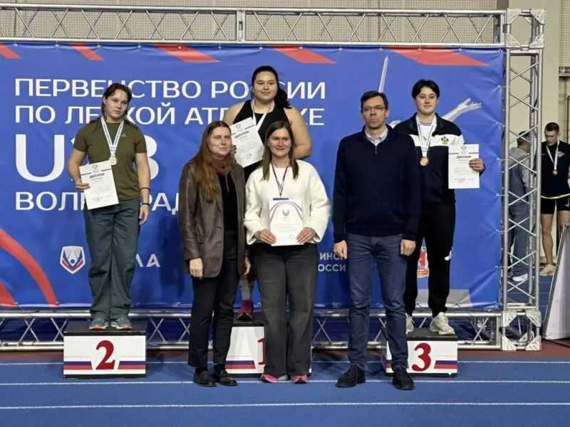 Новороссийская легкоатлетка стала бронзовым призером первенства России