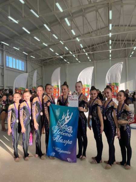 Новороссийские гимнастки вернулись с краевого турнира с командными медалями