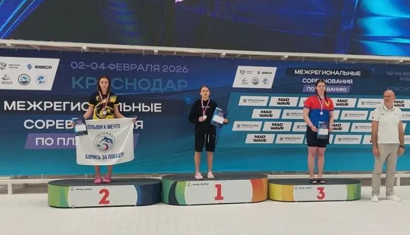 Новороссийские спортсмены стали победителями и призерами межрегиональных соревнований по плаванию