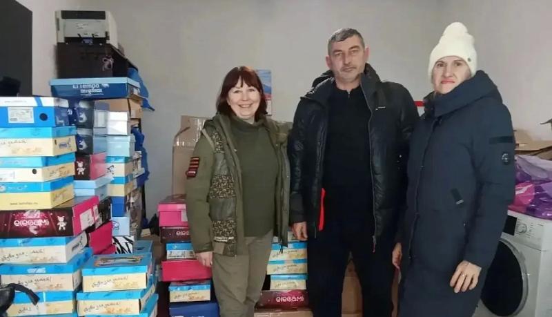 Новороссийские волонтеры передали гуманитарную помощь мирным жителям Херсонской области   