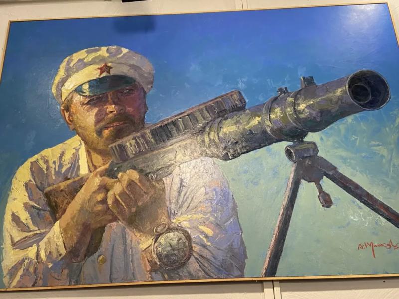 Новороссийский художник по-новому взглянул на Брежнева и явил этот образ зрителям