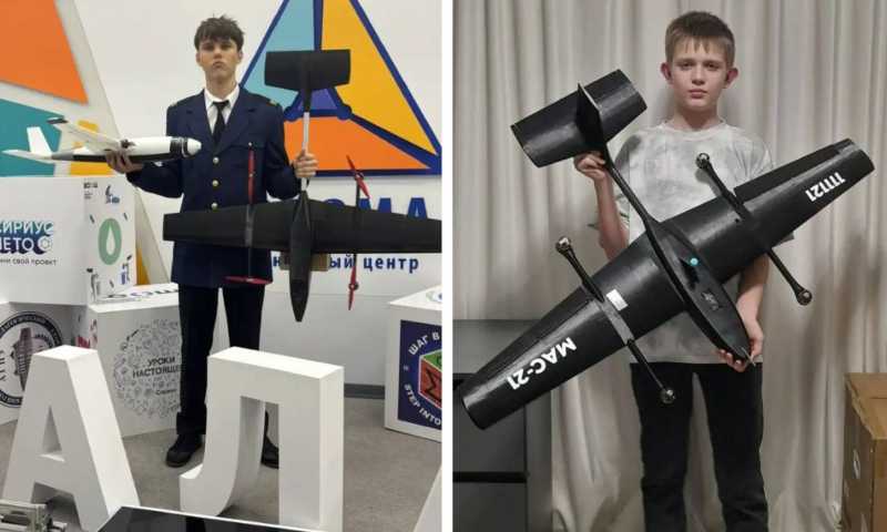Школьники Новороссийска сделали беспилотник, который поместится в рюкзаке