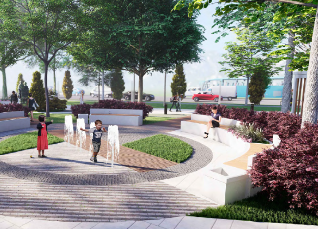 В Новороссийске объявлена цена благоустройства нового сквера в центре города