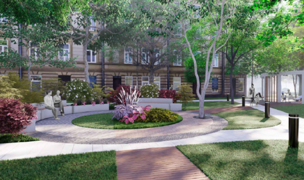 В Новороссийске объявлена цена благоустройства нового сквера в центре города