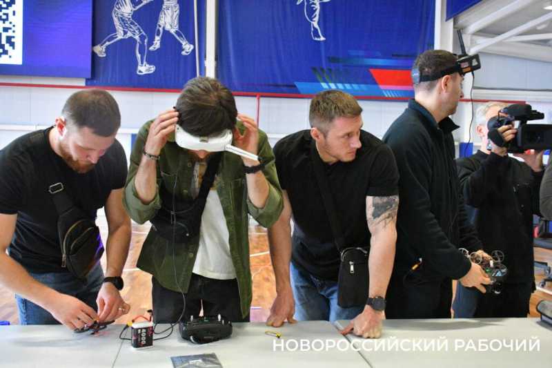 В Новороссийске впервые прошли масштабные гонки дронов