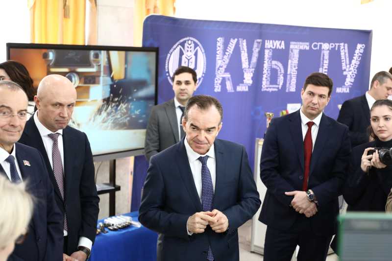 Вениамин Кондратьев оценил разработки ученых Краснодарского края