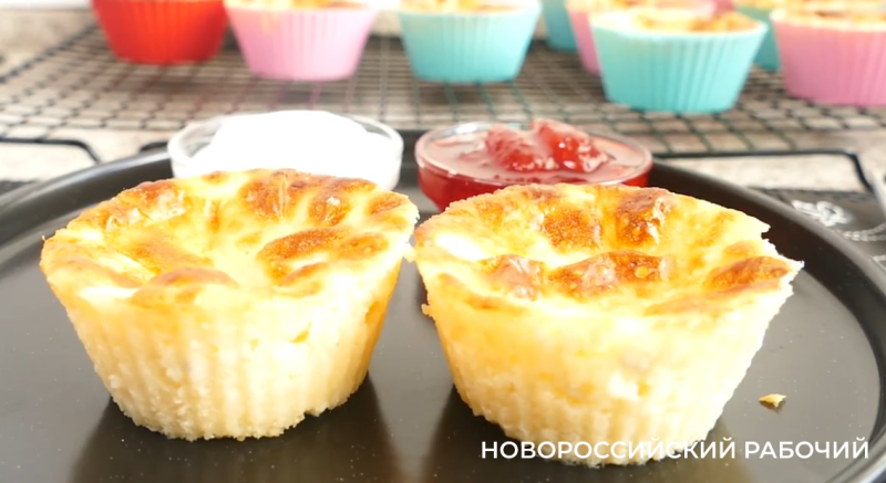 Воздушные сырники в духовке