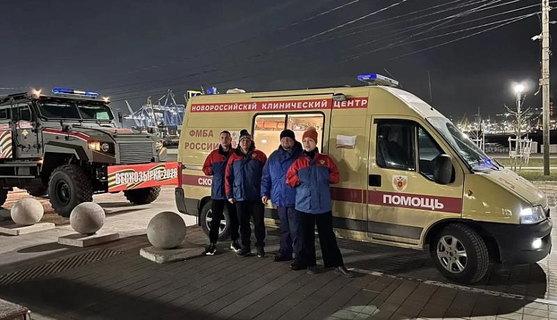Врачи Новороссийского клинического центра ФМБА России обеспечили медицинское сопровождение Всероссийской военно-патриотической акции &laquo;Бескозырка&raquo;