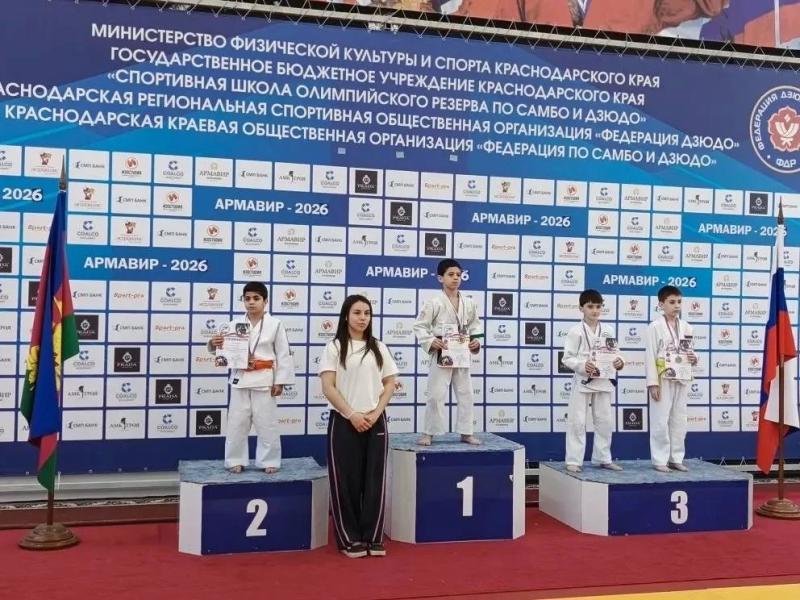 Дзюдоисты из Новороссийска привезли награды с межрегиональных соревнований по дзюдо