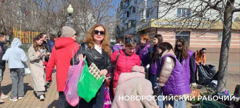 &laquo;Меньше выбрасывать, больше перерабатывать&raquo; &mdash; в Новороссийске прошла акция по раздельному сбору мусора