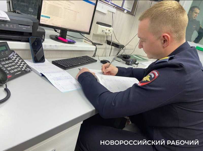 Новороссийские госавтоинспекторы помогали раненым во время беспилотной атаки