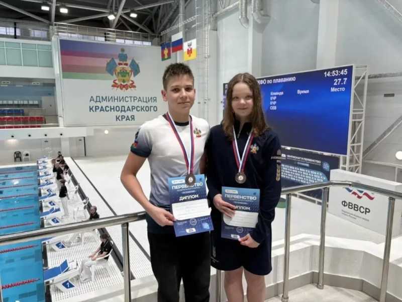 Новороссийские пловцы показали одни из лучших результатов на юге России