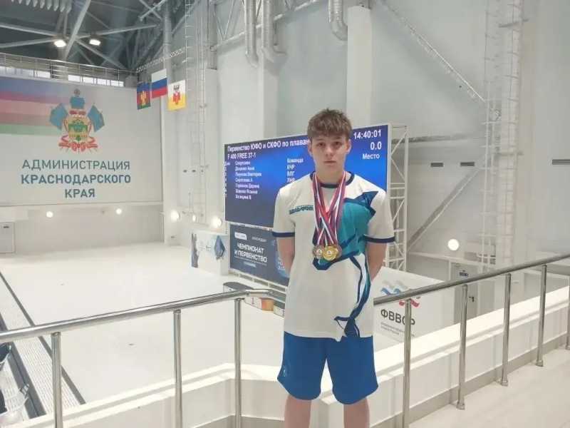 Новороссийские пловцы показали одни из лучших результатов на юге России