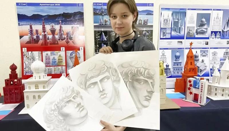 Ольга Иванисова из Новороссийска заняла первое место на XVIII Южно-Российской межрегиональной олимпиаде школьников &laquo;Архитектура и искусство&raquo;