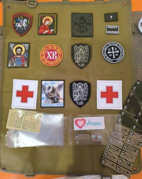 Православные шевроны, вышитые в станице под Новороссийском, спасают бойцов на СВО