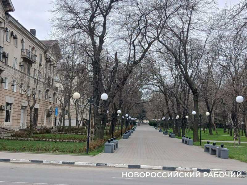 В Новороссийске лавочки установили на велодорожках. Теперь ищут другое место