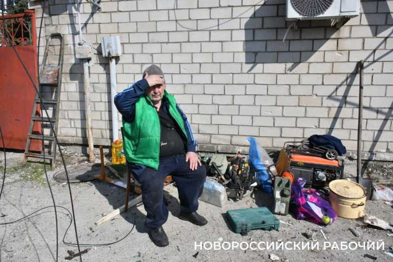 В Новороссийске от осколков БПЛА женщину спасла тюлевая занавеска