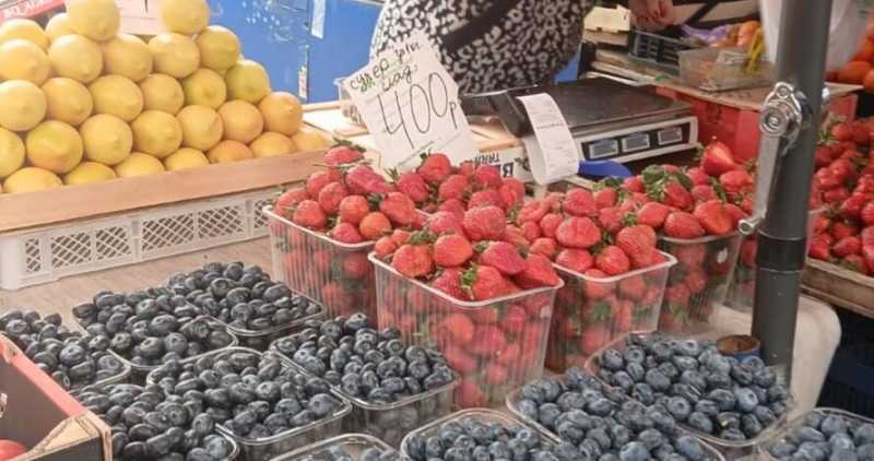 В Новороссийске подешевела импортная клубника