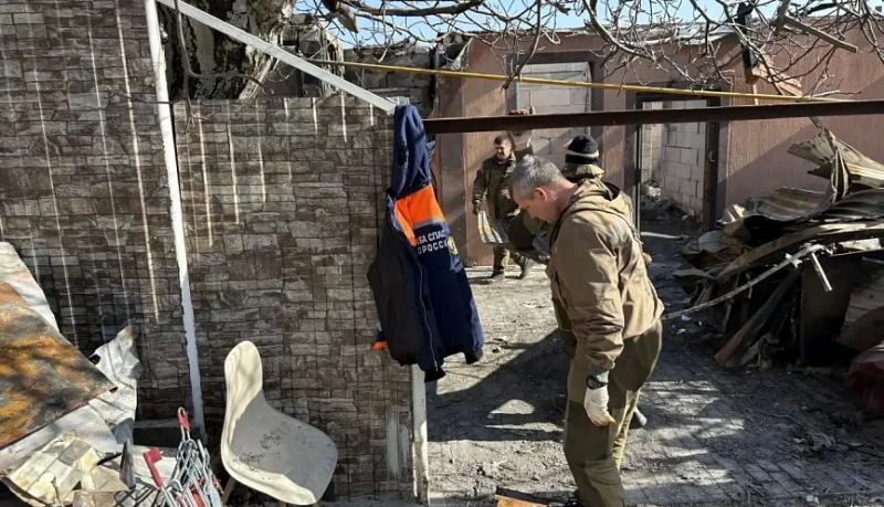 В Новороссийске продолжается ликвидация последствий атаки беспилотников