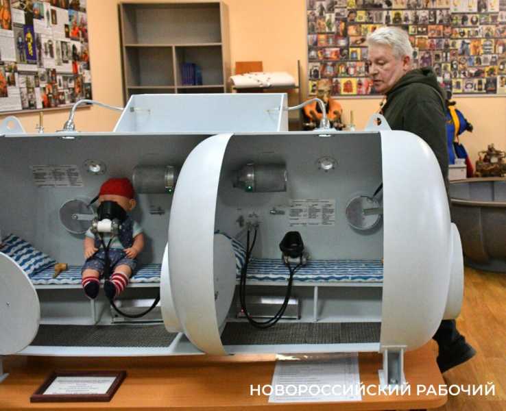 В Новороссийске работает уникальный музей-мастерская старинных водолазных костюмов