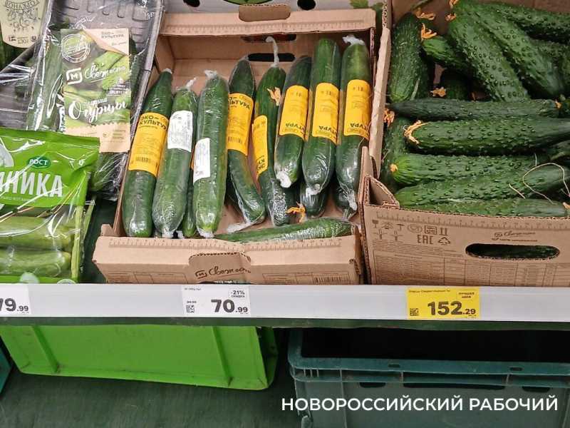 В Новороссийске тепличные огурцы перестали быть &laquo;золотыми&raquo;