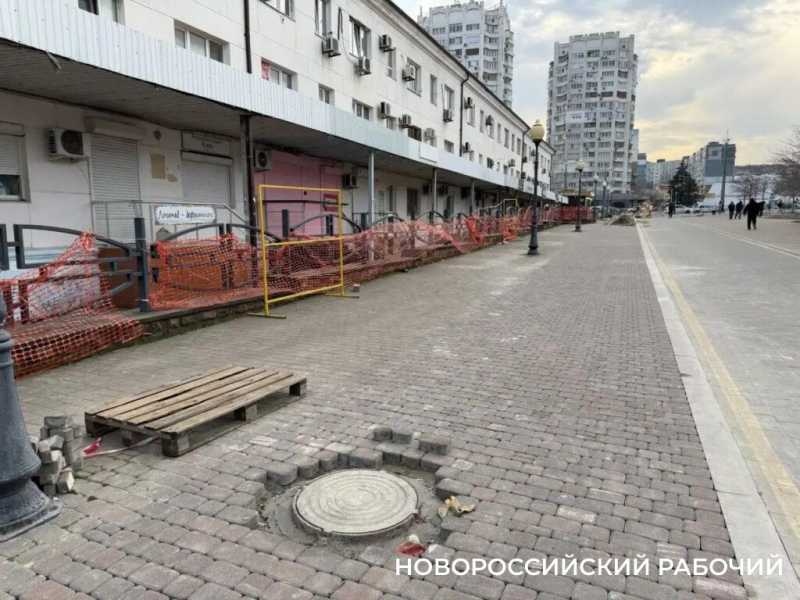 В Новороссийске в очередной раз &laquo;перелопатили&raquo; улицу Суворовскую