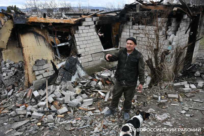 В Новороссийске жители Восточного района чудом уцелели во время атаки БПЛА