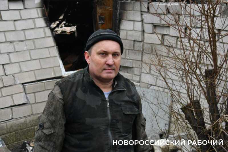 В Новороссийске жители Восточного района чудом уцелели во время атаки БПЛА