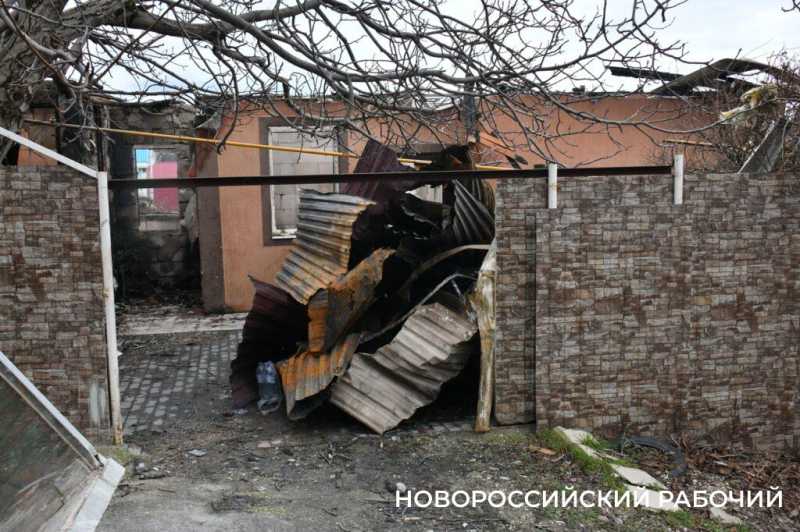 В Новороссийске жители Восточного района чудом уцелели во время атаки БПЛА