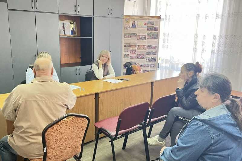 В станице Старокорсунской прошел прием граждан по вопросам погашения налоговой задолженности