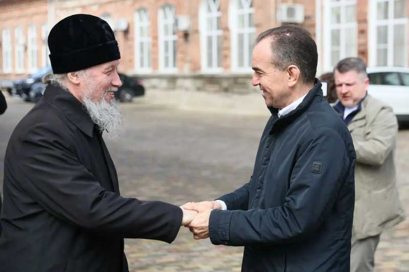 Вениамин Кондратьев посетил духовную семинарию в Краснодаре