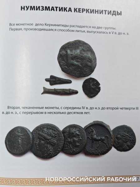 Врач из Новороссийска издал книгу о 300 монетах древней Керкинитиды