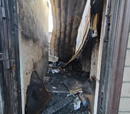 Жители станицы под Новороссийском помогают семье, у которой сгорел дом