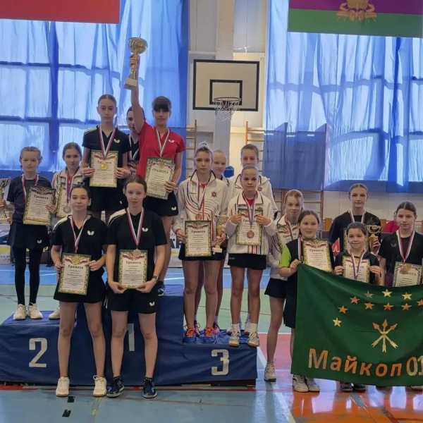 Золото первенства России по настольному теннису завоевала спортсменка из Новороссийска