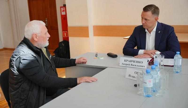 Андрей Кравченко: Новороссийцы приходят на расширенные приемы граждан за конкретными ответами и решениями