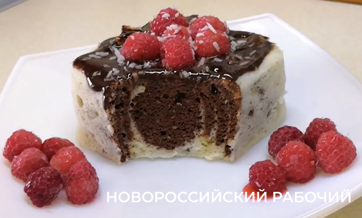 Безглютеновый кекс &laquo;Зебра&raquo;