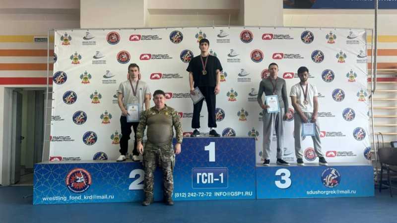 Новороссийские борцы завоевали 7 медалей чемпионата края