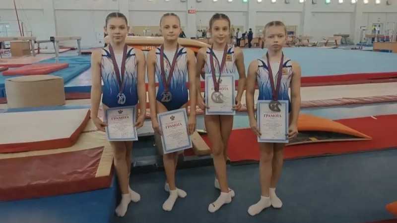 Новороссийские гимнастки выиграли медали Спартакиады и первенства Кубани