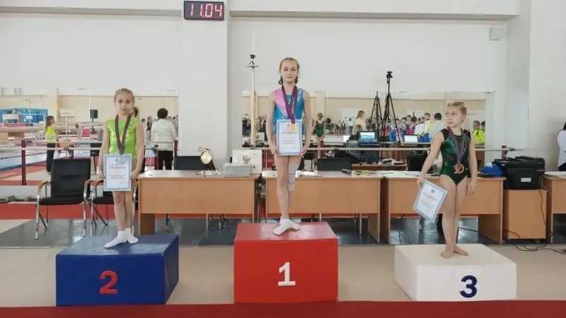 Новороссийские гимнастки выиграли медали Спартакиады и первенства Кубани