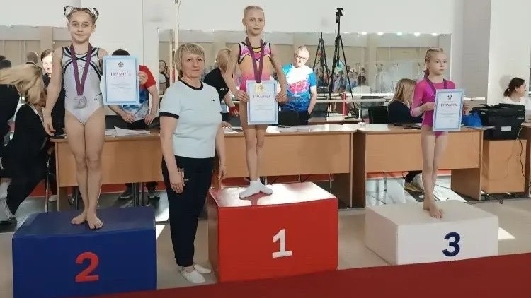 Новороссийские гимнастки выиграли медали Спартакиады и первенства Кубани