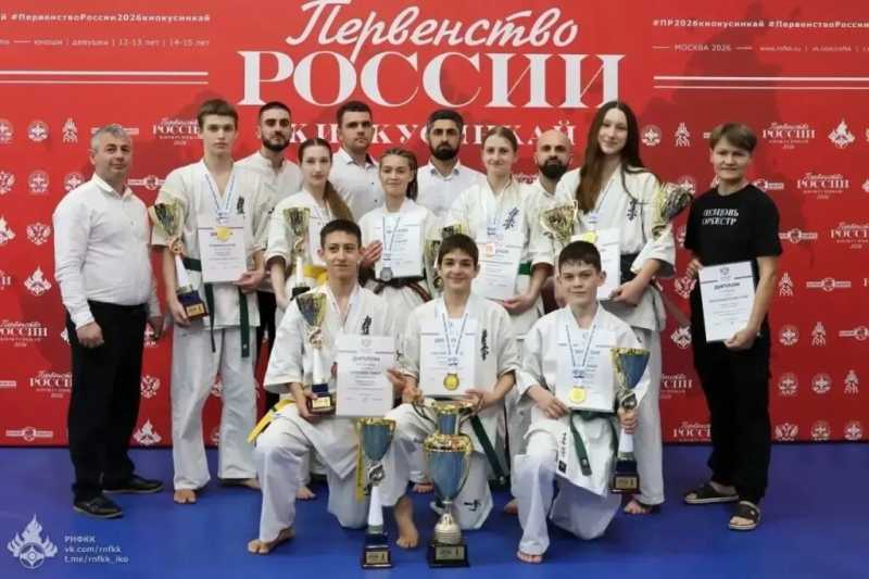 Новороссийские каратисты выиграли Кубок первенства России