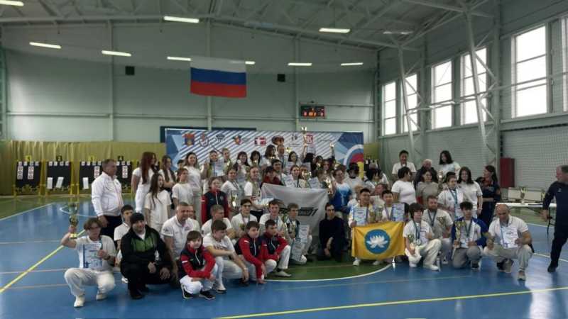 Новороссийские лучники завоевали восемь наград на Межрегиональных соревнований