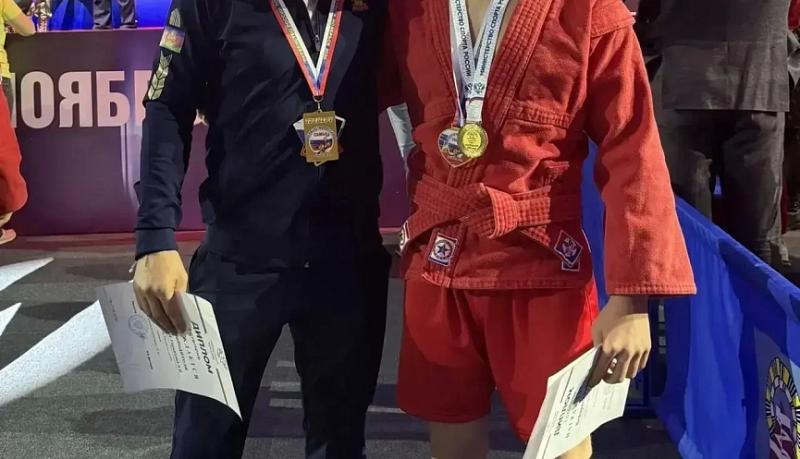 Новороссийские самбисты завоевали золотую и серебряную медали первенства России