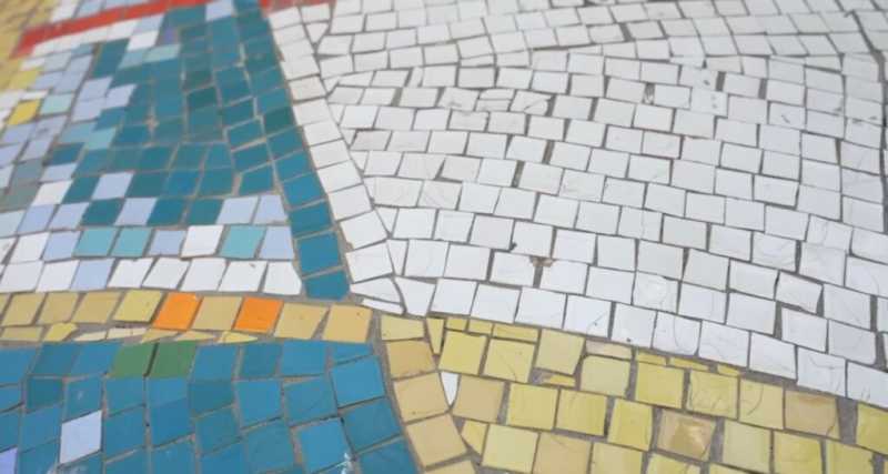 В Новороссийске благоустроят мозаичную остановку времен СССР