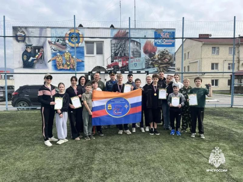 В Новороссийске прошла эстафета по пожарно&ndash;спасательному спорту &laquo;дети против родителей&raquo;