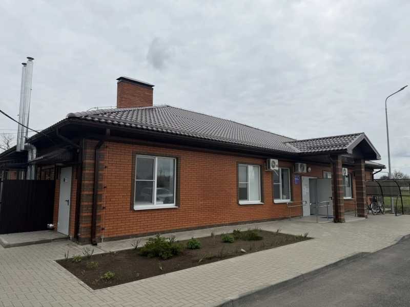 В селе Глафировка Щербиновского района газифицировали амбулаторию